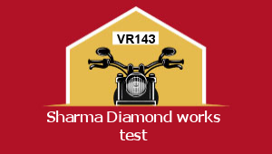 Sharma Diamond works test-VR143